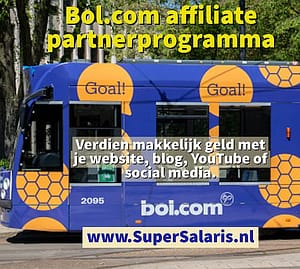 Bol.com Affiliate programma - wordt ook affiliate partner van Bol en verdien makkelijk geld met je website - www.SuperSalaris.nl