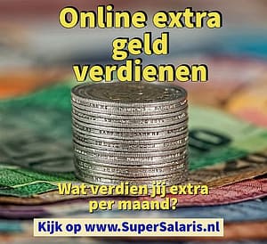 Online extar geld verdienen - Online geld verdienen met blogs - verdien geld met affiliate marketing - www.SuperSalaris.nl