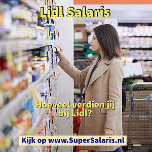 Lidl Salaris - wat verdien jij als vakkenvuller - loon student bij Lidl - www.SuperSalaris.nl