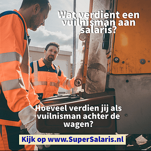Wat verdient een vuilnisman aan salaris achter de wagen - Hoeveel verdien jij - Salaris vuilnisman - www.SuperSalaris.nl